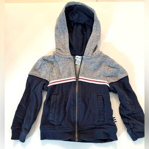 Splendid Navy and Gray Kids Hoodie